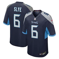 Men's Nike Joey Slye  Navy Tennessee Titans Team Game Jersey