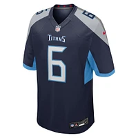 Men's Nike Joey Slye  Navy Tennessee Titans Team Game Jersey
