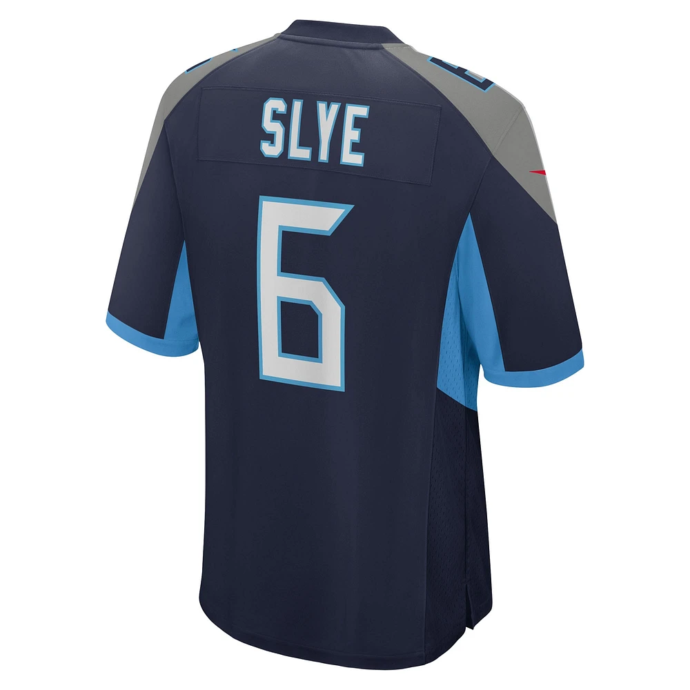 Men's Nike Joey Slye  Navy Tennessee Titans Team Game Jersey