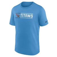 Men's Nike Light Blue Tennessee Titans Exceed Performance T-Shirt