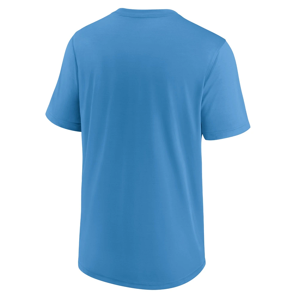 Men's Nike Light Blue Tennessee Titans Exceed Performance T-Shirt