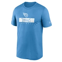 Men's Nike Light Blue Tennessee Titans Sideline Legend Performance T-Shirt