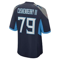 Men's Nike Lloyd Cushenberry III  Navy Tennessee Titans Game Jersey