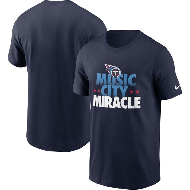 T-shirt Nike bleu marine Tennessee Titans Hometown Collection Music City pour homme