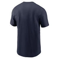 T-shirt essentiel Nike bleu marine Tennessee Titans Local pour hommes