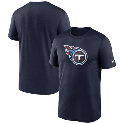 T-shirt Nike bleu marine Tennessee Titans Primetime Legend Performance pour homme