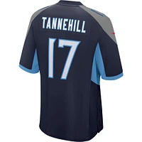 Men's Nike Ryan Tannehill Navy Tennessee Titans Game Player Jersey