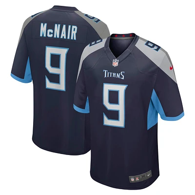 Maillot de joueur retraité Nike Steve McNair pour hommes, bleu marine, Tennessee Titans Game