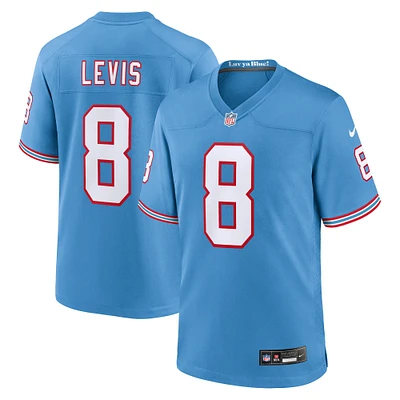Maillot Nike Will Levis bleu clair pour homme des Titans du Tennessee