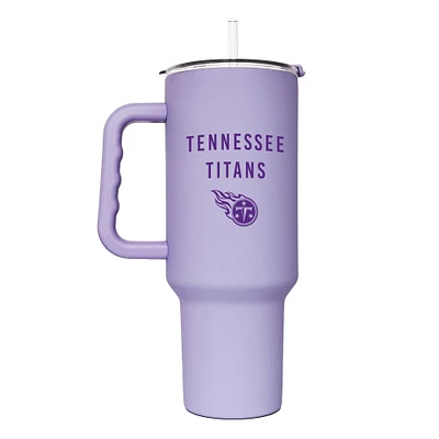 Titans du Tennessee 40oz. Gobelet doux au toucher lavande
