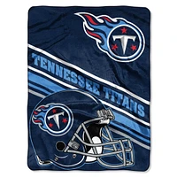The Northwest Group Tennessee Titans 60'' x 80'' Slant Raschel Throw Blanket