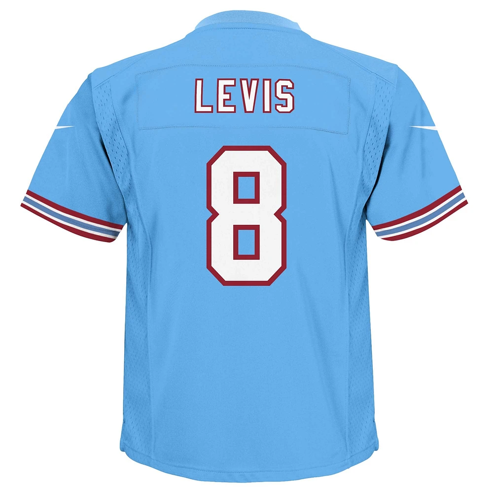 Toddler Nike Will Levis Light Blue Tennessee Titans Alternate Oilers Throwback Game Jersey