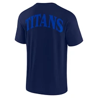 Unisex Fanatics  Navy Tennessee Titans Elements Iconic T-Shirt