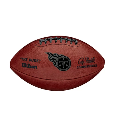 Ballon de football officiel Wilson Tennessee Titans Metallic Duke