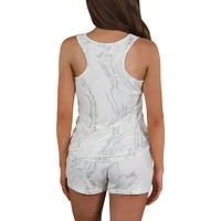 Women's Concepts Sport Tennessee Titans Quartz Hacci Knit Tank Top & Shorts Sleep Set