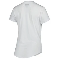 Women's Concepts Sport White/Charcoal Tennessee Titans Sonata T-Shirt & Leggings Sleep Set