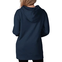 Women's G-III 4Her by Carl Banks Navy Tennessee Titans Extra Inning - Pullover Hoodie
