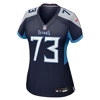 Women's Nike Blake Hance  Navy Tennessee Titans Team Game Jersey