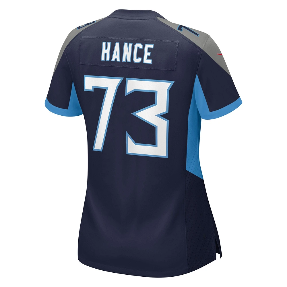 Women's Nike Blake Hance  Navy Tennessee Titans Team Game Jersey