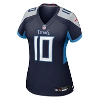 Women's Nike Brandon Allen  Navy Tennessee Titans Team Game Jersey