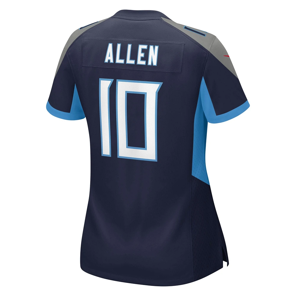 Women's Nike Brandon Allen  Navy Tennessee Titans Team Game Jersey