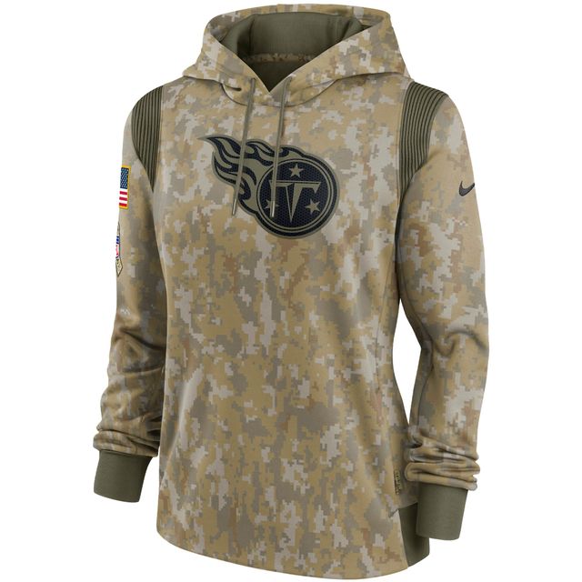 Nike Camo Tennessee Titans 2021 Salute To Service pour femme - Therma Performance Pullover Hoodie