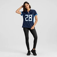 Women's Nike Chris Johnson Navy Tennessee Titans Retired Player Game Jersey