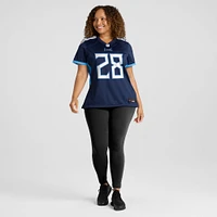 Women's Nike Chris Johnson Navy Tennessee Titans Retired Player Game Jersey