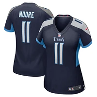Women's Nike Chris Moore  Navy Tennessee Titans Game Jersey