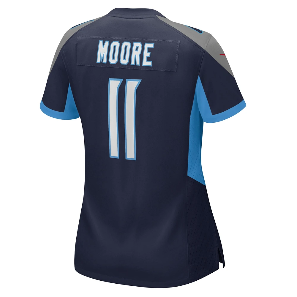 Women's Nike Chris Moore  Navy Tennessee Titans Game Jersey