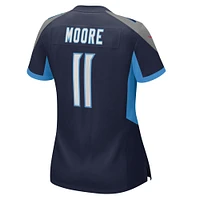 Women's Nike Chris Moore  Navy Tennessee Titans Game Jersey