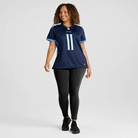 Women's Nike Chris Moore  Navy Tennessee Titans Game Jersey