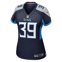 Women's Nike Darrell Baker Jr  Navy Tennessee Titans Game Jersey