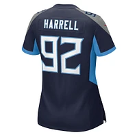 Women's Nike Jaylen Harrell  Navy Tennessee Titans Game Jersey