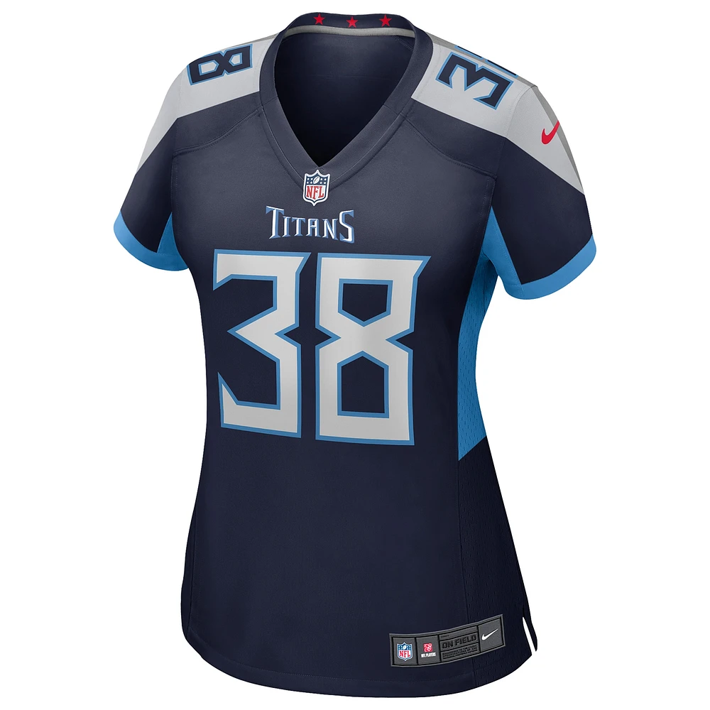 Women's Nike L'Jarius Sneed  Navy Tennessee Titans Team Game Jersey