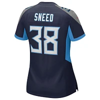 Women's Nike L'Jarius Sneed  Navy Tennessee Titans Team Game Jersey