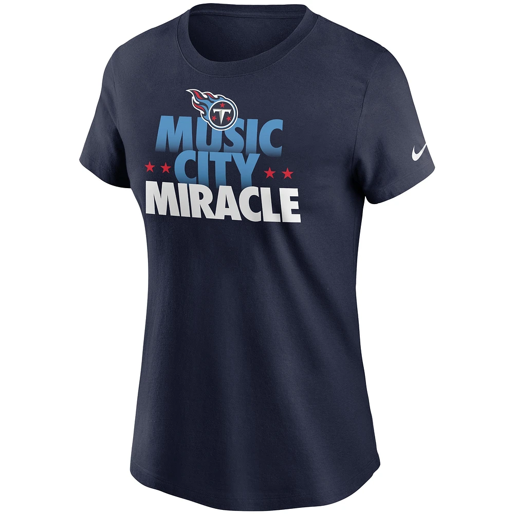 Women's Nike Navy Tennessee Titans Hometown Collection T-Shirt
