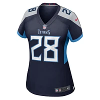 Women's Nike Quandre Diggs  Navy Tennessee Titans Game Jersey