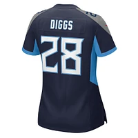 Women's Nike Quandre Diggs  Navy Tennessee Titans Game Jersey