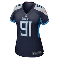 Women's Nike Shakel Brown  Navy Tennessee Titans Game Jersey