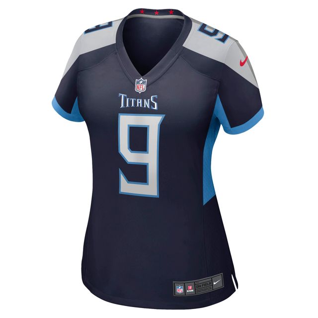 Maillot de joueur retraité Nike Steve McNair pour femme, bleu marine, Tennessee Titans Game