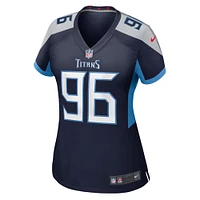 Women's Nike TK McLendon Jr.  Navy Tennessee Titans Game Jersey