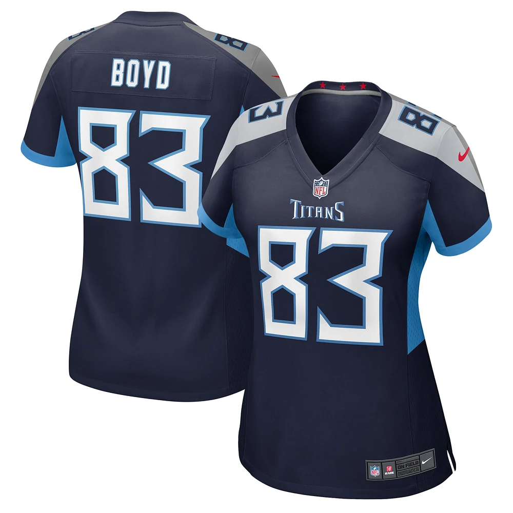 Women's Nike Tyler Boyd Navy Tennessee Titans Game Jersey