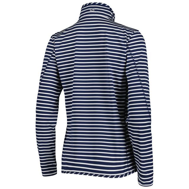 Haut à enfiler demi-zippé Vineyard Vines Tennessee Titans Sankaty Shep pour femme, bleu marine