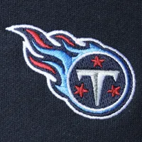 Women's Vineyard Vines Navy Tennessee Titans Shep Shirt Quarter-Zip Sweatshirt