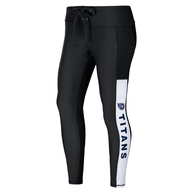 Legging noir WEAR by Erin Andrews pour femmes, Tennessee Titans