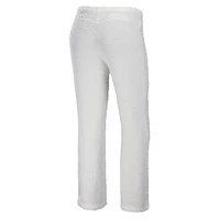 WEAR by Erin Andrews Ensemble de nuit avec débardeur et pantalon confortables à encolure dégagée Tennessee Titans crème pour femmes