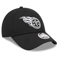 Youth New Era Black Tennessee Titans  Main B-Dub 9FORTY Adjustable Hat