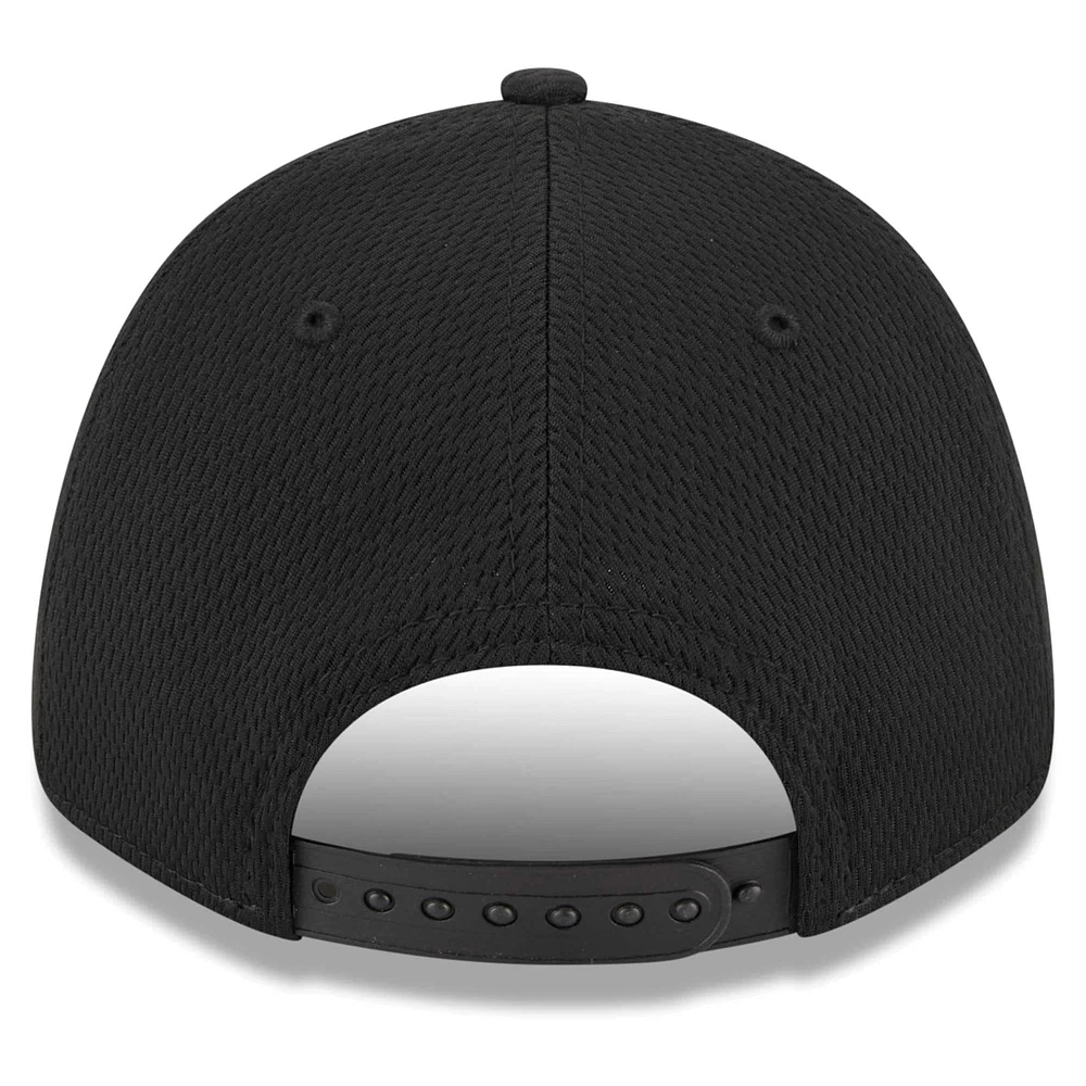 Youth New Era Black Tennessee Titans  Main B-Dub 9FORTY Adjustable Hat