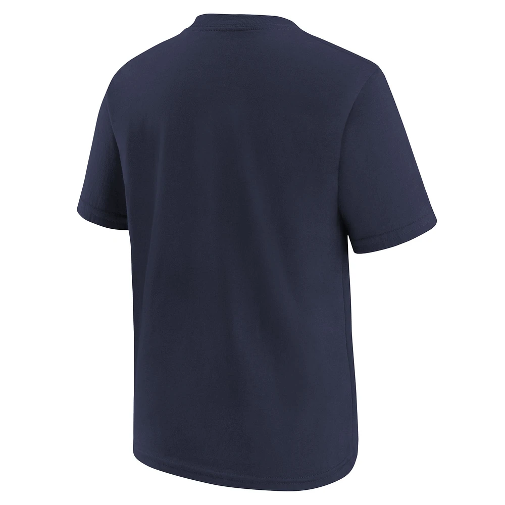 Youth Nike Navy Tennessee Titans Team Slogan T-Shirt